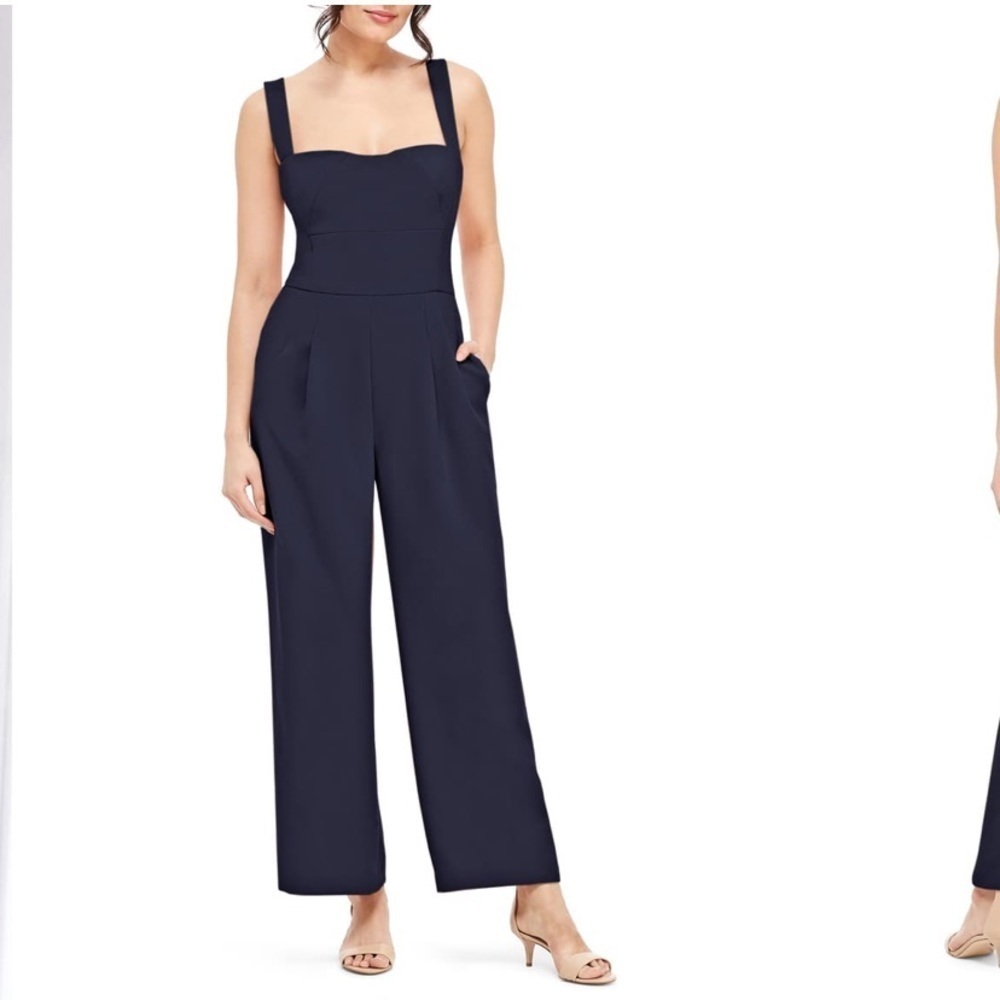 [Gal Meets Glam] Classic Navy Jumpsuit